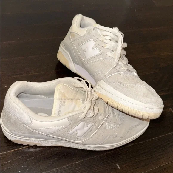 New Balance 550 White Sneakers Men’s Size 11